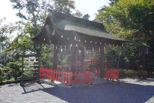 建勲神社の手水舎