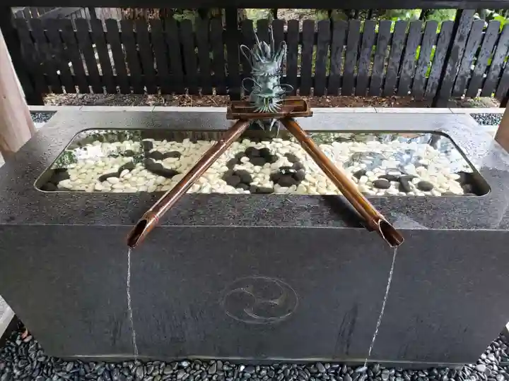 熊野神社の手水舎