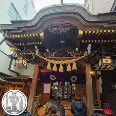 小網神社の本殿・本堂