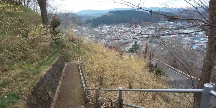 たばこ神社の景色