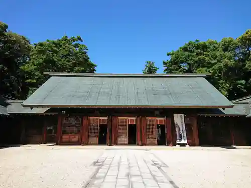 滋賀県護国神社の本殿・本堂