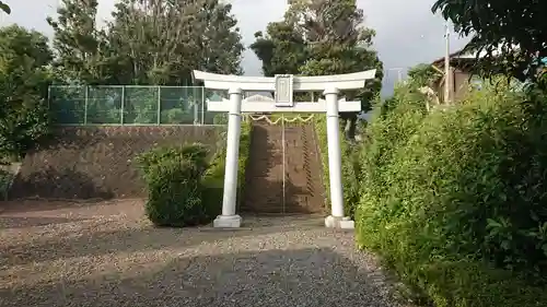 桃澤神社の鳥居