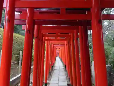 根津神社の鳥居