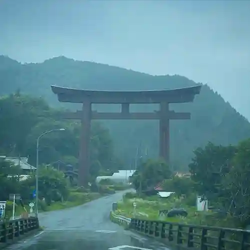 古峯神社の鳥居