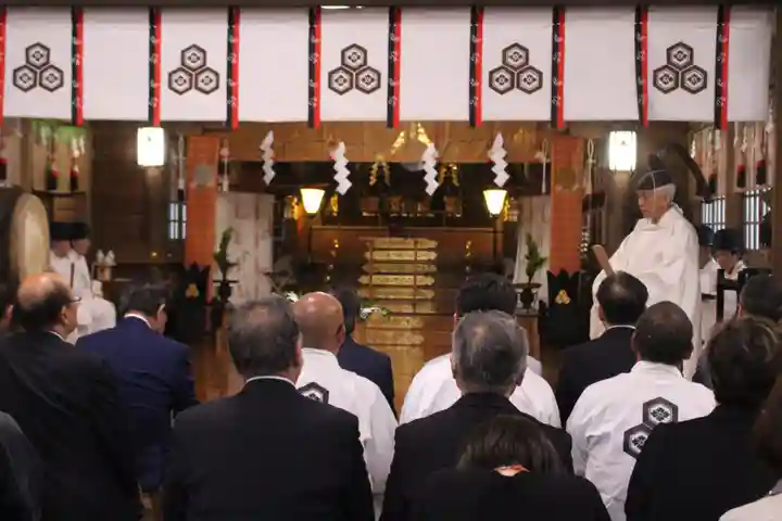釧路一之宮 厳島神社のお祭り