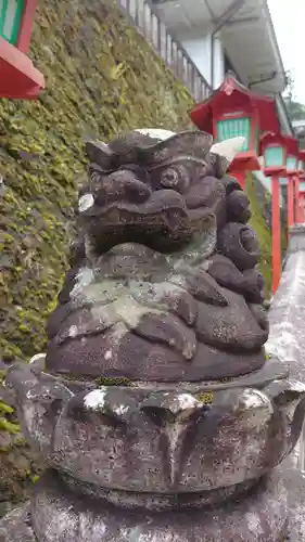 満願寺の狛犬