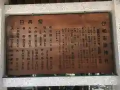 伊和志津神社の歴史