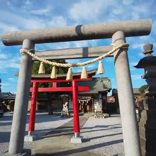 吹上神社の鳥居