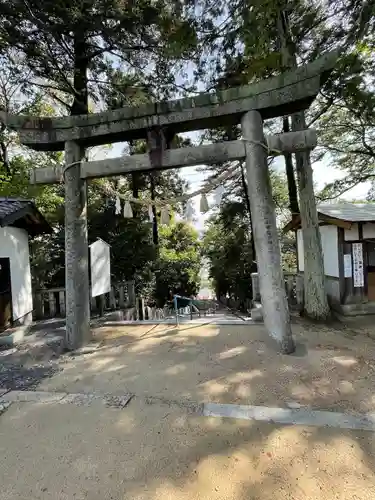 椎尾八幡宮の鳥居