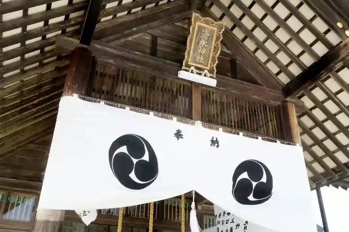 清水神社の本殿・本堂