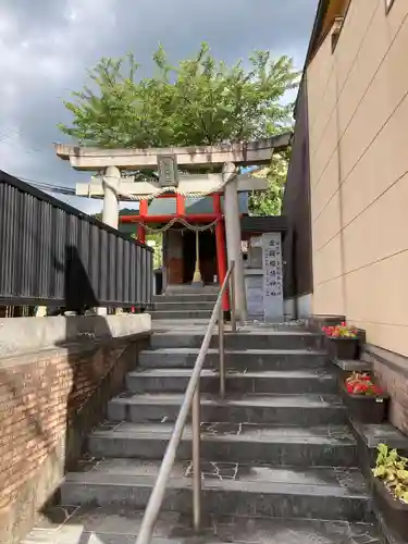 雪国神社の鳥居