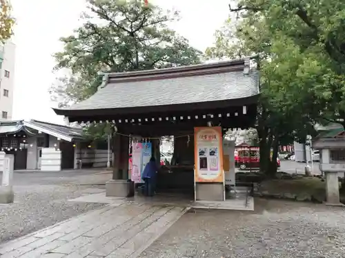 真清田神社の手水舎