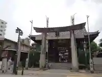 櫛田神社の鳥居