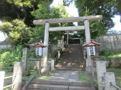 西向天神社の鳥居
