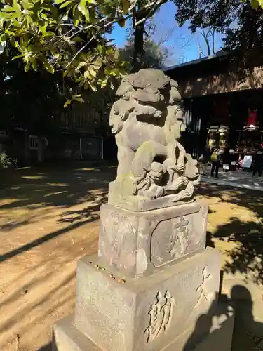 赤坂氷川神社の狛犬