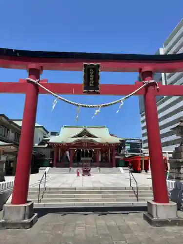 東京羽田 穴守稲荷神社の鳥居