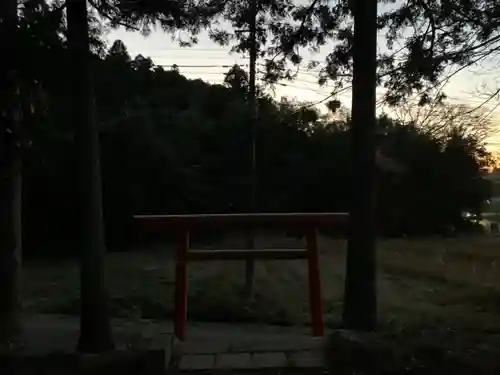 法木神社の景色