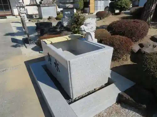 能満寺の手水舎