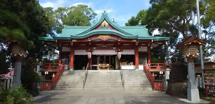 多摩川浅間神社の本殿・本堂