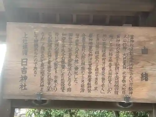 日吉神社の歴史