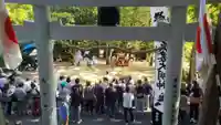 真妻神社のお祭り