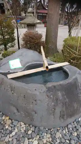 飛騨天満宮の手水