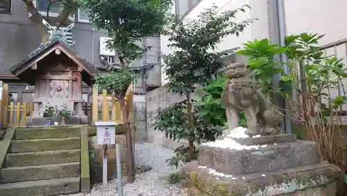牡丹住吉神社の狛犬