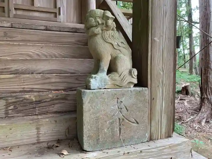 浅間神社の狛犬