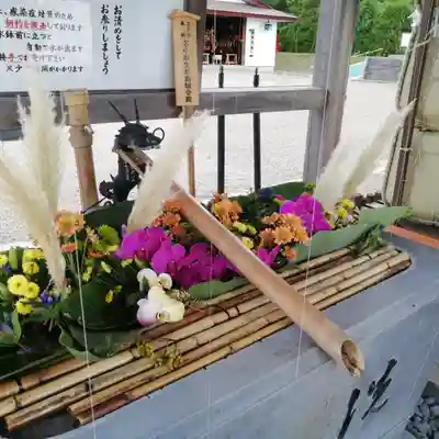 樽前山神社の手水舎