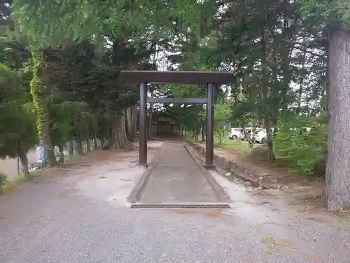 冨士山小御嶽神社里宮の鳥居