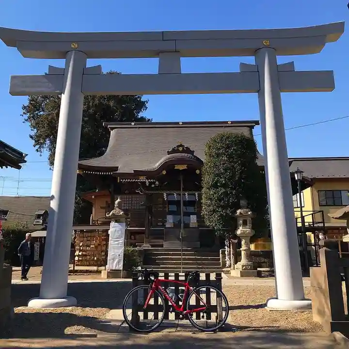 健田須賀神社の鳥居