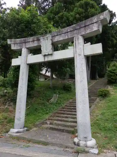 天健金草神社の鳥居