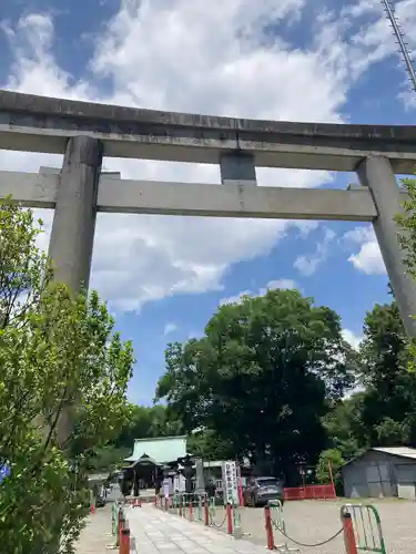 城山八幡宮の鳥居