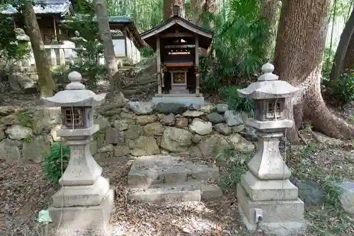 日吉神社の末社