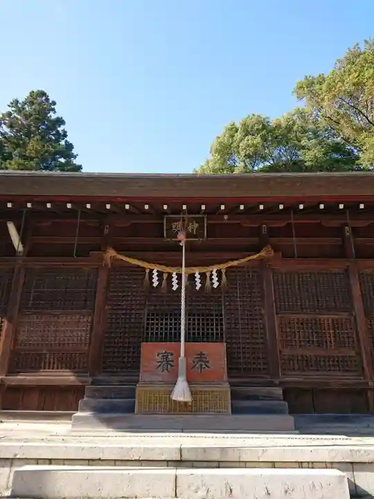 神明社の本殿・本堂