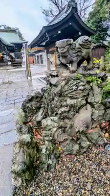 菊田神社の狛犬