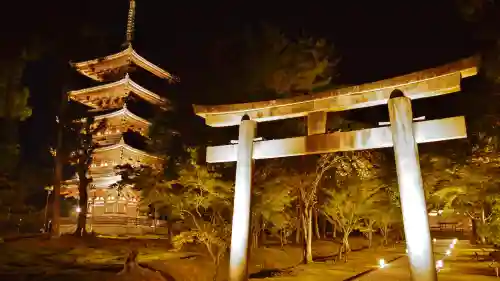 仁和寺の鳥居