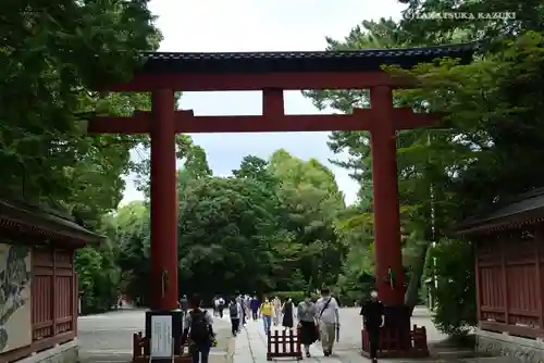 武蔵一宮氷川神社の鳥居