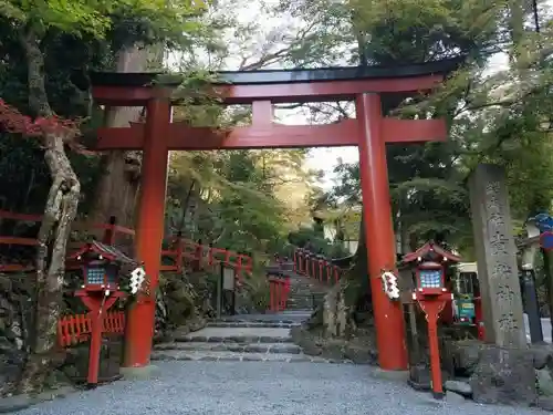 貴船神社の鳥居