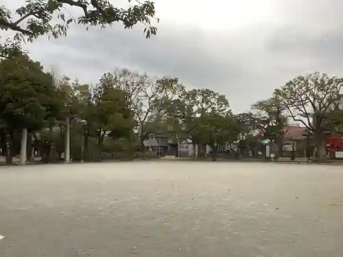 溝旗神社（肇國神社）の鳥居