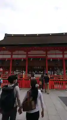 伏見稲荷大社の本殿・本堂