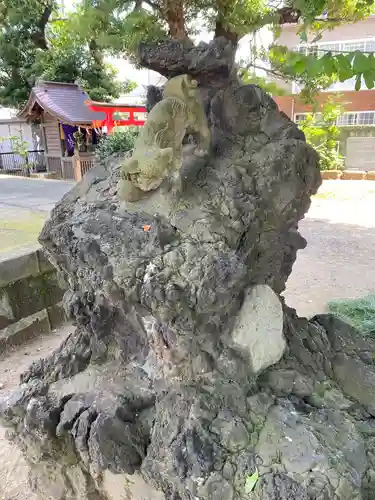 八幡橋八幡神社の狛犬