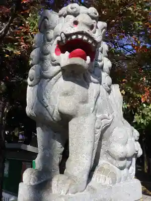 白山神社の狛犬