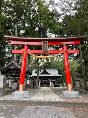 小室浅間神社の鳥居
