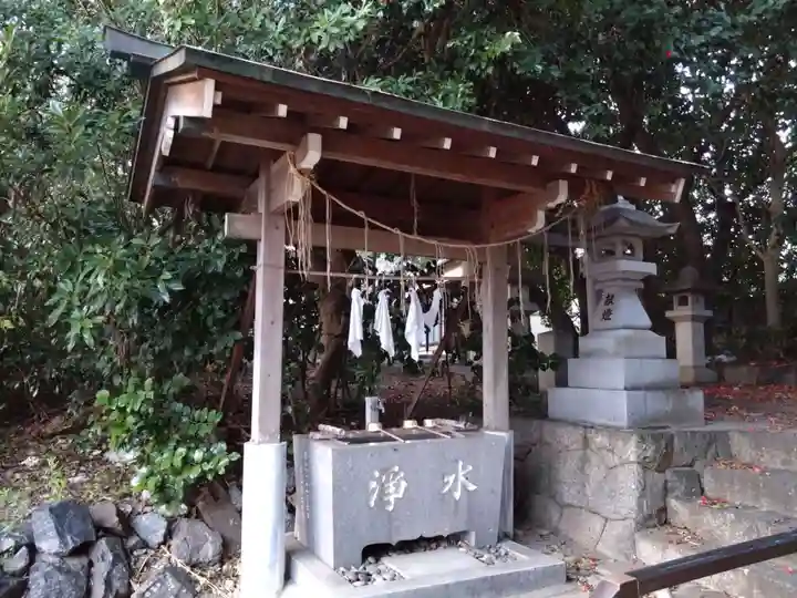 熊野神社の手水舎