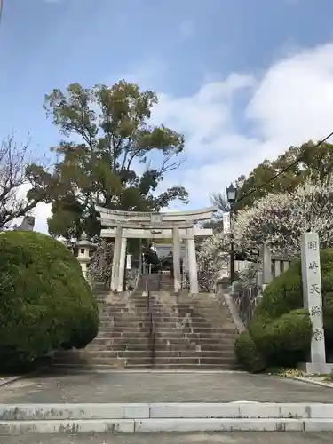 岡崎天満宮の鳥居