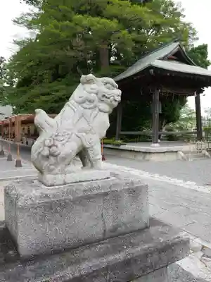 國魂神社の狛犬
