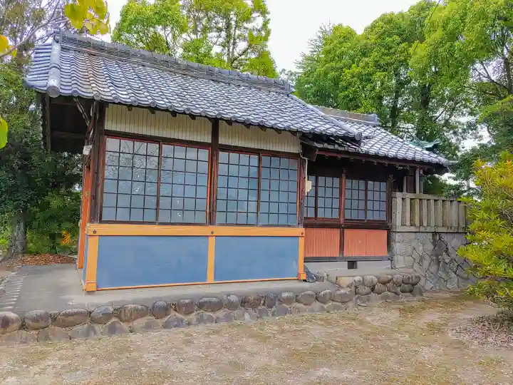 神明社(下屋)の本殿・本堂