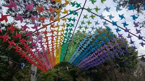 東神楽神社の芸術