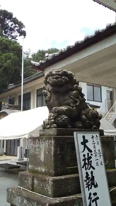日枝神社水天宮の狛犬